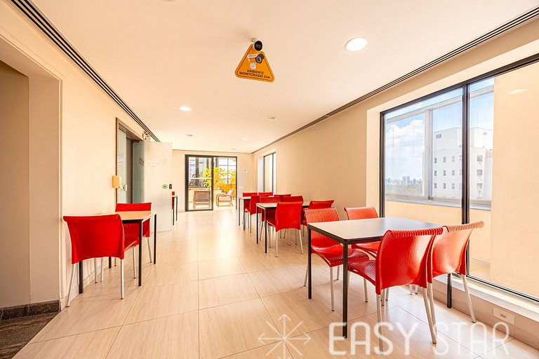 Easy Star - Flat pratico e aconchegante no Jardins prox Shop