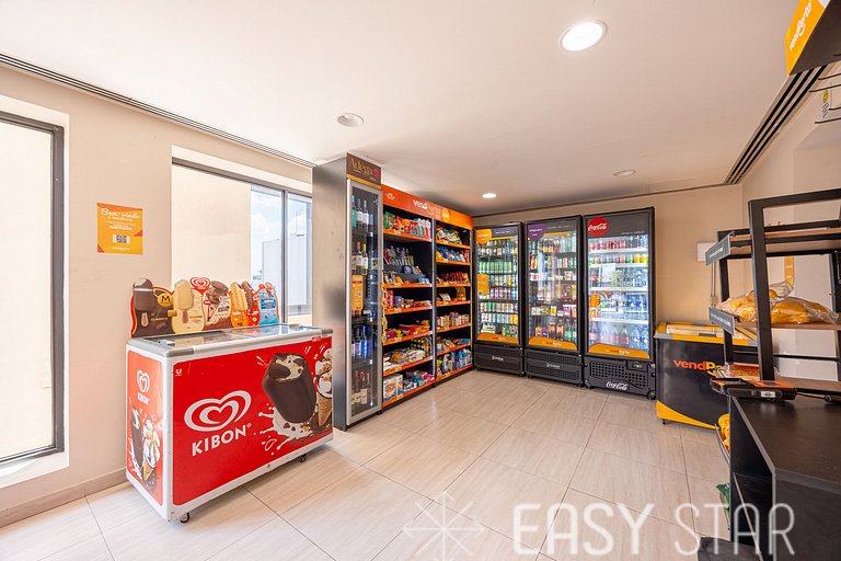 Easy Star - Flat pratico e aconchegante no Jardins prox Shop