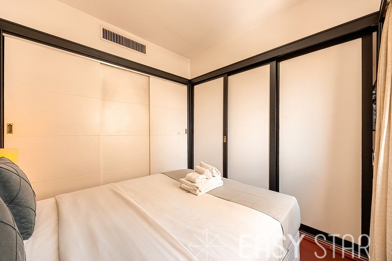 Easy Star - Flat pratico e aconchegante no Jardins prox Shop