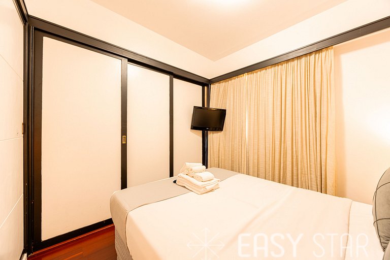 Easy Star - Flat pratico e aconchegante no Jardins prox Shop