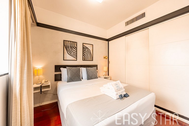 Easy Star - Flat pratico e aconchegante no Jardins prox Shop