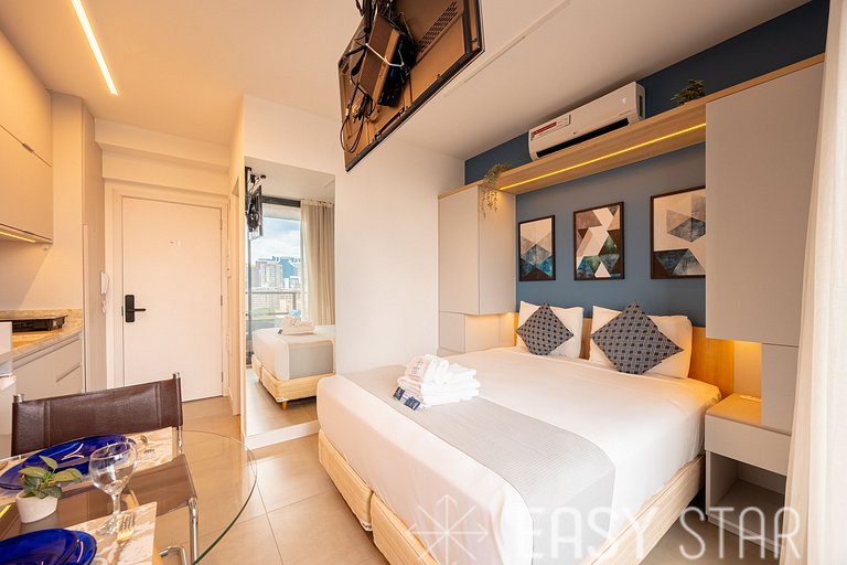 Easy Star - Studio fabuloso na Frei Caneca - WH03H