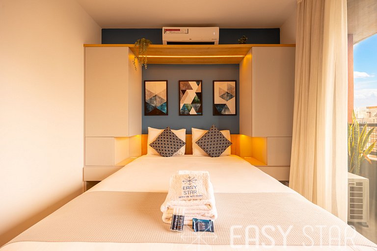 Easy Star - Studio fabuloso na Frei Caneca - WH03H