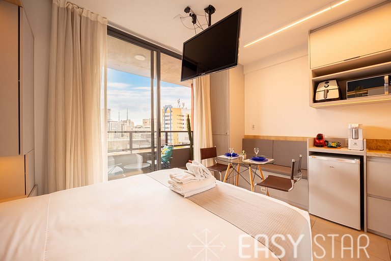 Easy Star - Studio fabuloso na Frei Caneca - WH03H