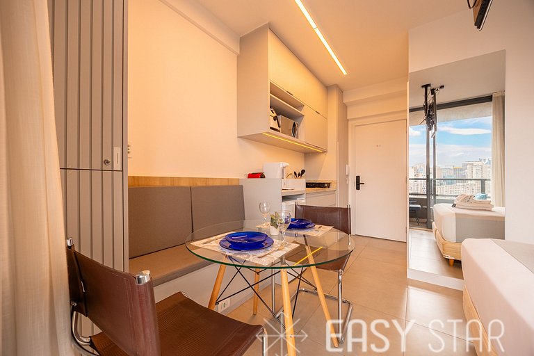 Easy Star - Studio fabuloso na Frei Caneca - WH03H