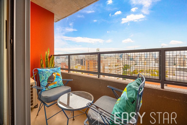 Easy Star - Studio fabuloso na Frei Caneca - WH03H