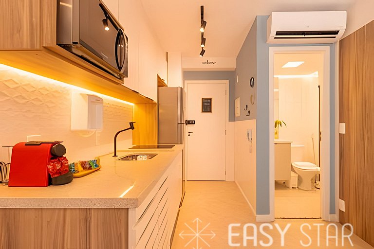 Easy Star - Lindo Studio em Pinheiros
