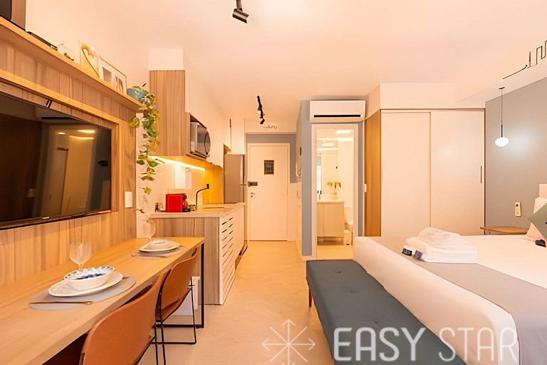 Easy Star - Lindo Studio em Pinheiros