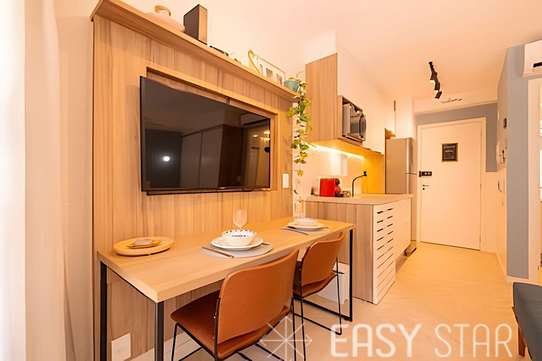 Easy Star - Lindo Studio em Pinheiros