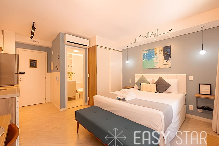Easy Star - Lindo Studio em Pinheiros