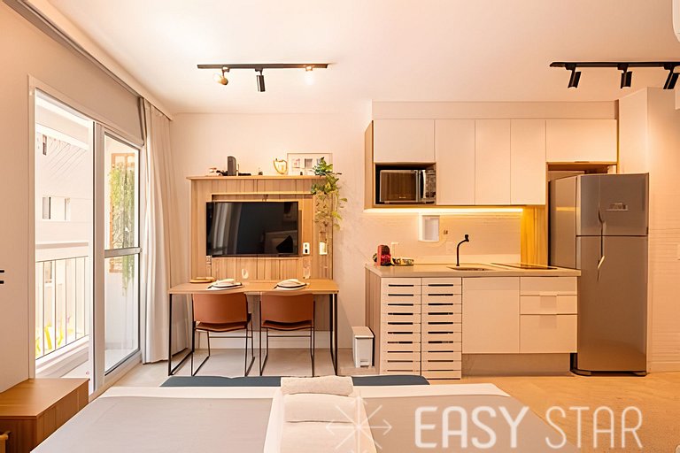 Easy Star - Lindo Studio em Pinheiros