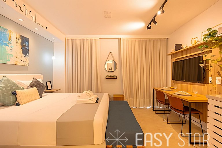 Easy Star - Lindo Studio em Pinheiros