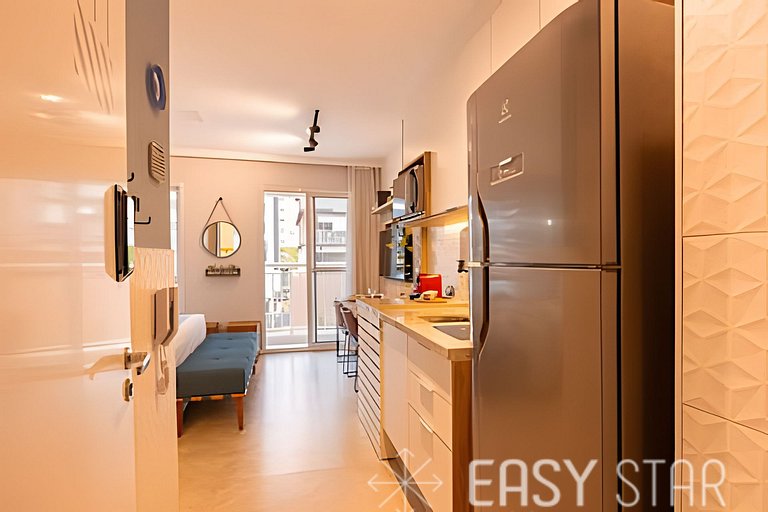 Easy Star - Lindo Studio em Pinheiros