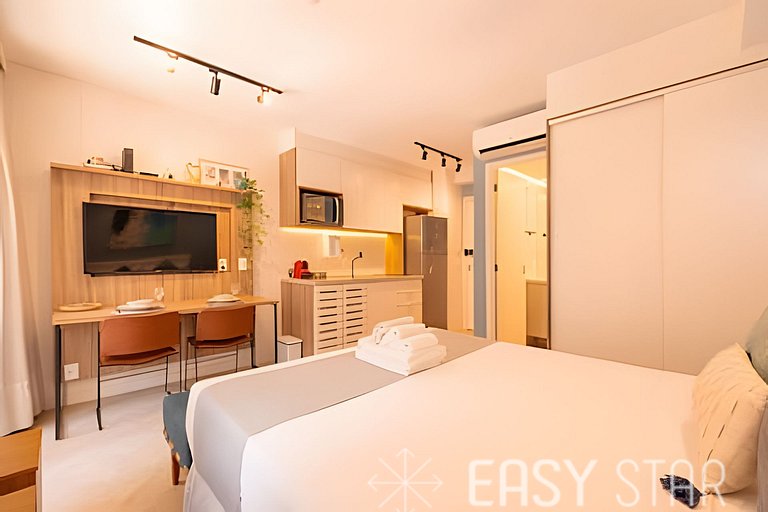 Easy Star - Lindo Studio em Pinheiros
