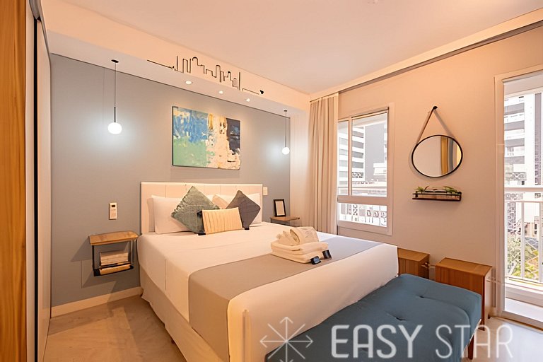 Easy Star - Lindo Studio em Pinheiros