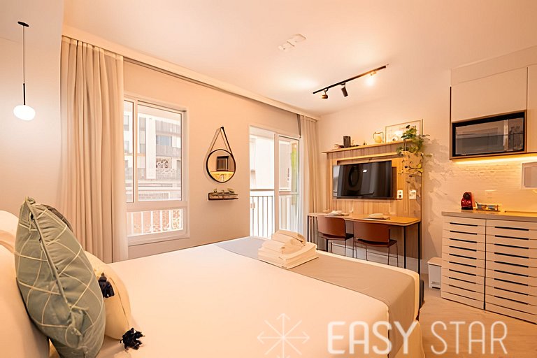 Easy Star - Lindo Studio em Pinheiros