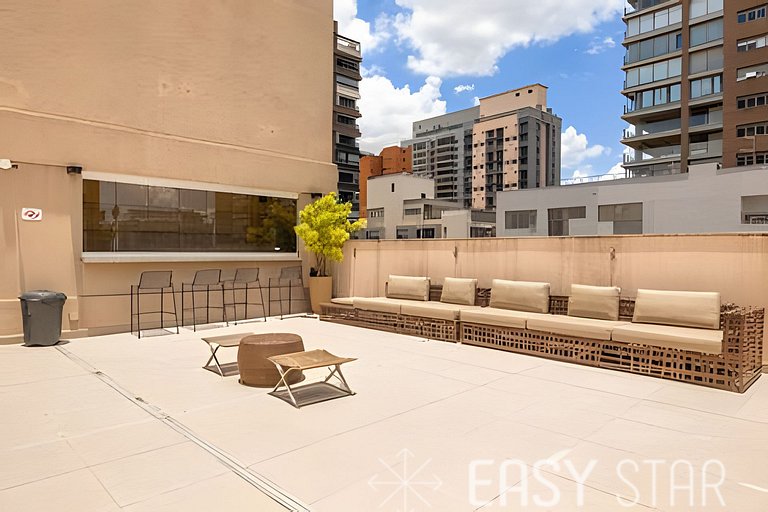Easy Star - Lindo Studio em Pinheiros