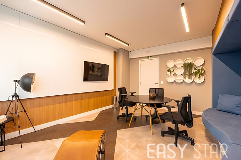 Easy Star - Lindo Studio em Pinheiros