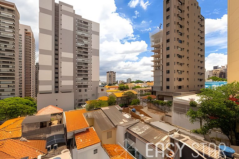 Estúdio moderno com lazer na Vila Mariana