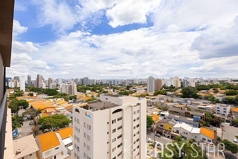 Estúdio Sofisticado com Vaga no Campo Belo