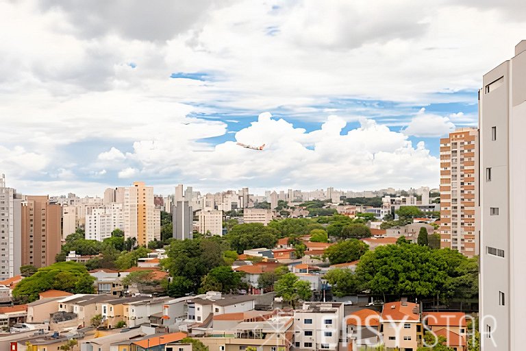 Estúdio Sofisticado com Vaga no Campo Belo