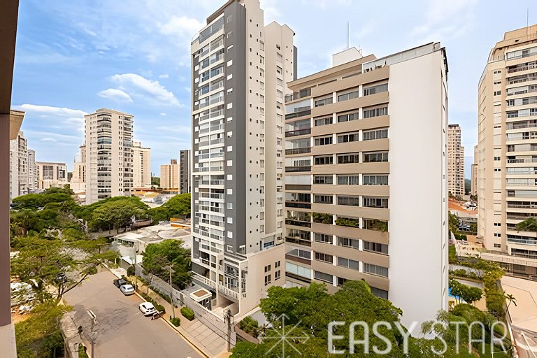 Estúdio Sofisticado com Vaga no Campo Belo