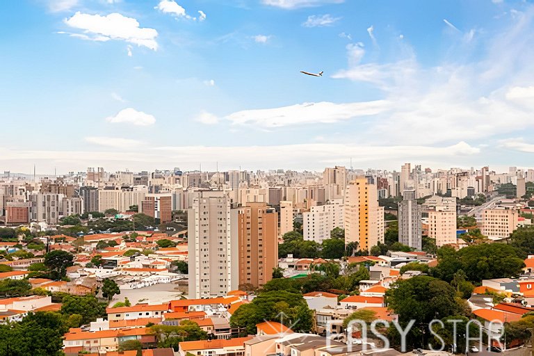 Estúdio Sofisticado com Vaga no Campo Belo