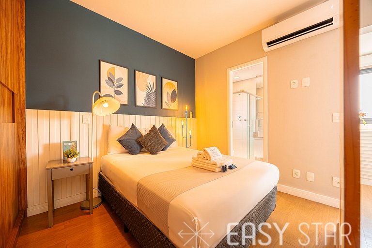 Easy Star - Studio Moderno e Aconchegante ao lado de Congonh