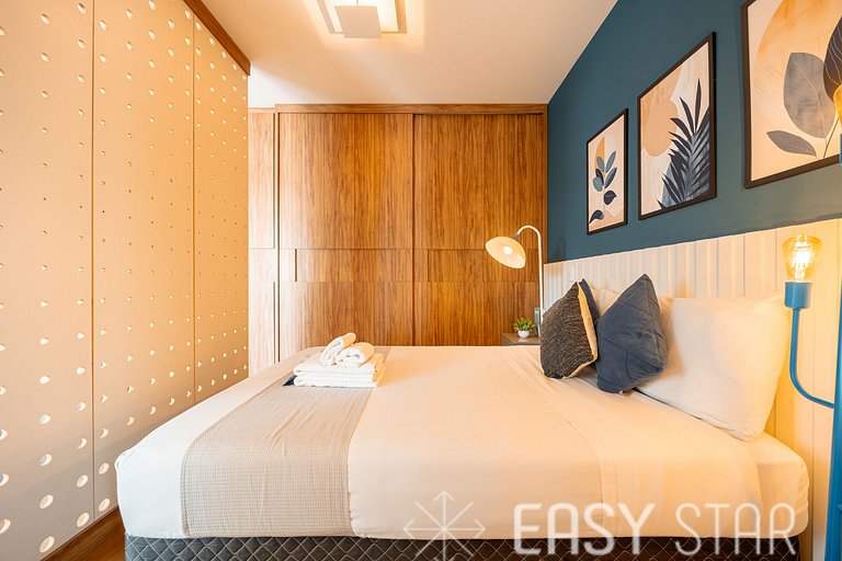 Easy Star - Studio Moderno e Aconchegante ao lado de Congonh