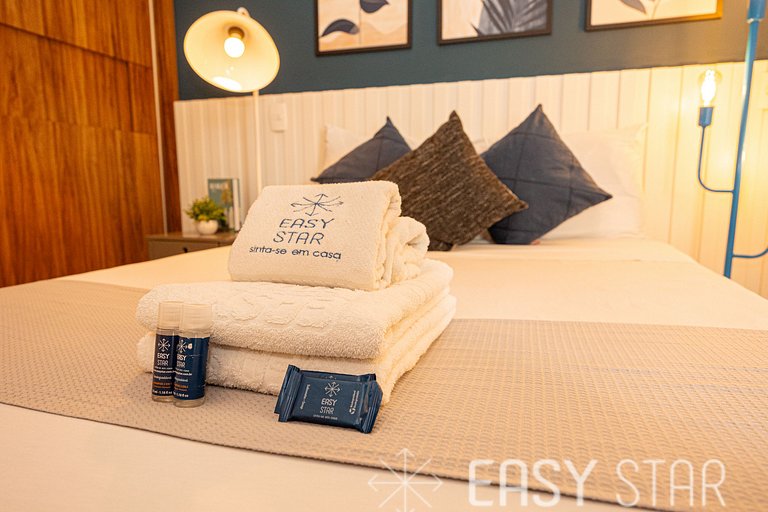 Easy Star - Studio Moderno e Aconchegante ao lado de Congonh