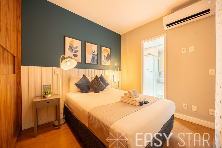 Easy Star - Studio Moderno e Aconchegante ao lado de Congonh