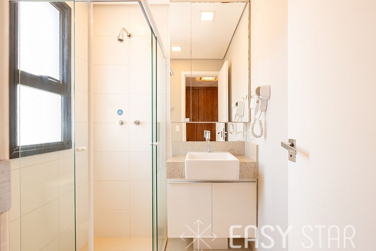 Easy Star - Studio Moderno e Aconchegante ao lado de Congonh