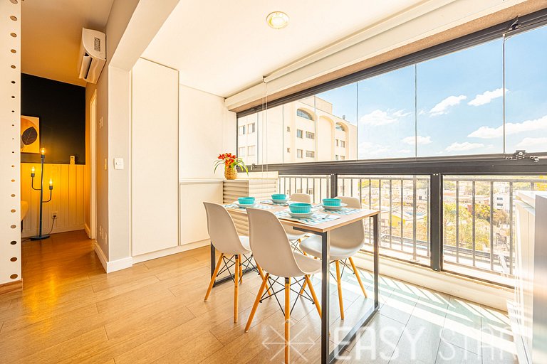 Easy Star - Studio Moderno e Aconchegante ao lado de Congonh