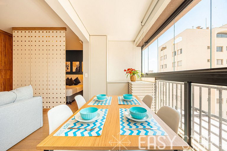 Easy Star - Studio Moderno e Aconchegante ao lado de Congonh