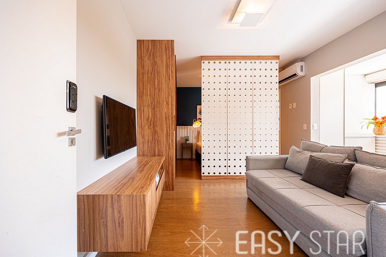 Easy Star - Studio Moderno e Aconchegante ao lado de Congonh