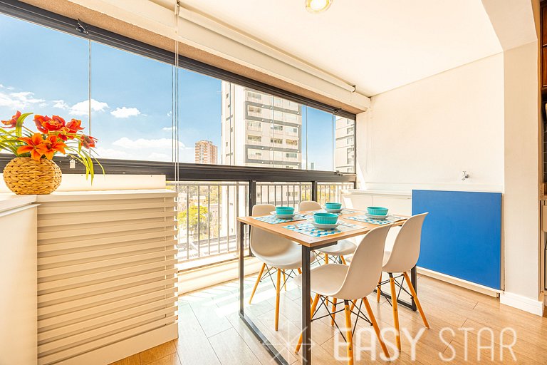 Easy Star - Studio Moderno e Aconchegante ao lado de Congonh