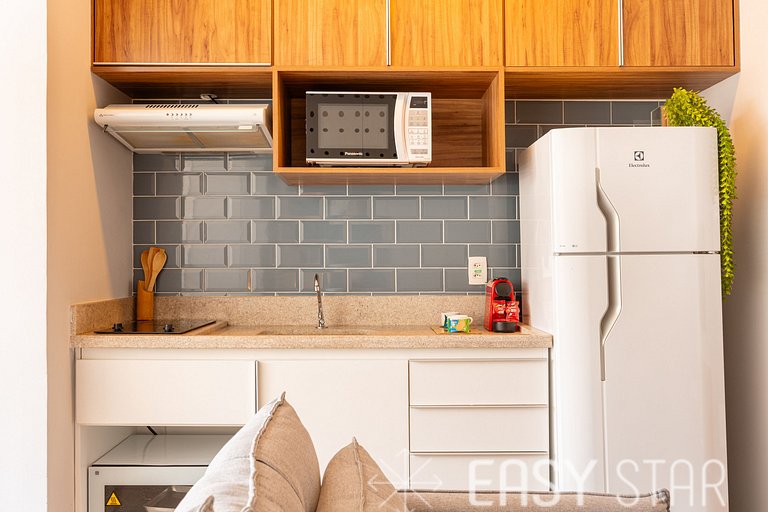 Easy Star - Studio Moderno e Aconchegante ao lado de Congonh