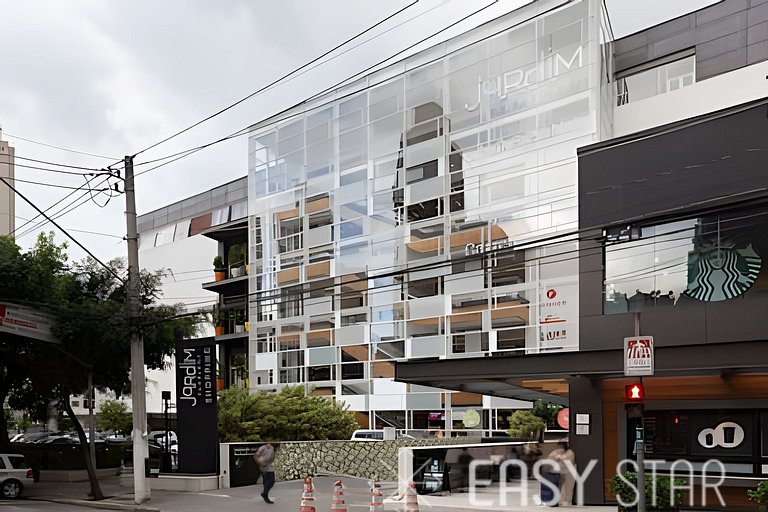 Studio ao lado do shoping Pamplona