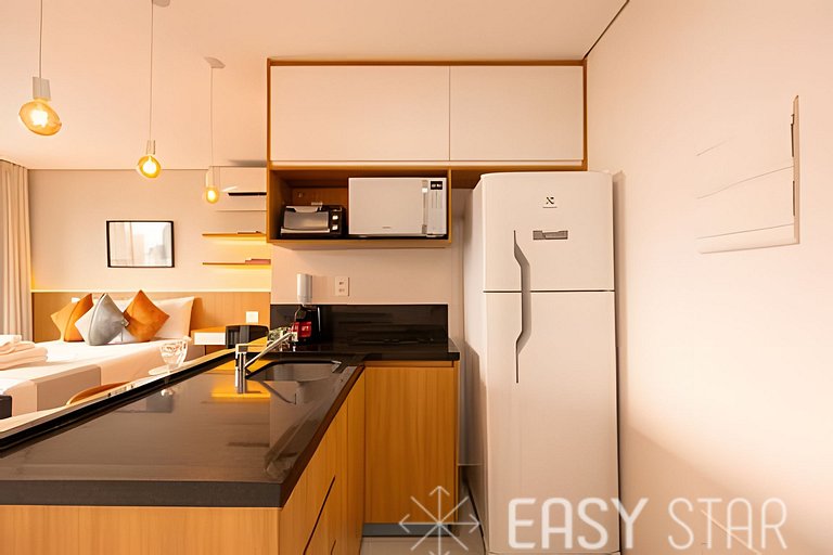 Studio Jockey Vaga e Lazer completo em Pinheiros