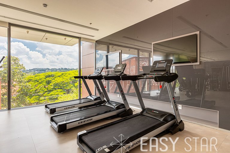 Easy Star - Belissimo apto C/Vaga no 18° andar - RQ01I