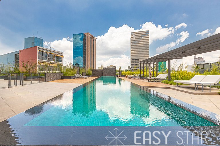 Easy Star - Studio deslubrante C/vaga em Pinheiros - CP01I