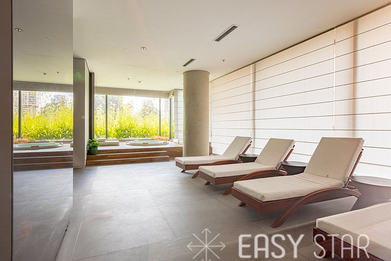 Easy Star - Belissimo apto C/Vaga no 18° andar - RQ01I