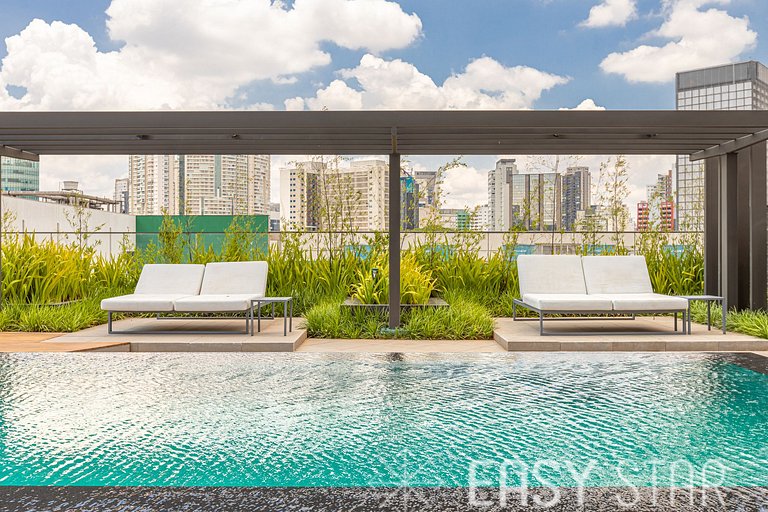 Easy Star - Belissimo apto C/Vaga no 18° andar - RQ01I