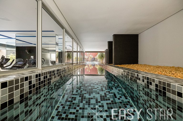 Easy Star - Belo studio C/vaga na Vila Olimpia - SC01I