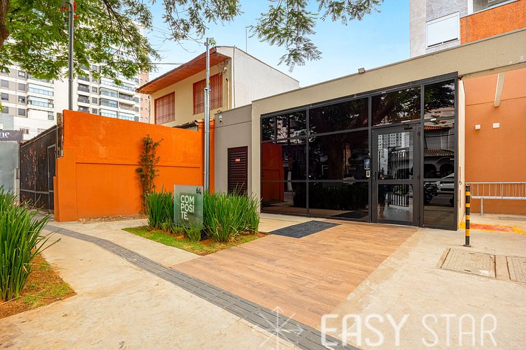 Easy Star - Charmoso studio no coração de Moema - TW01I