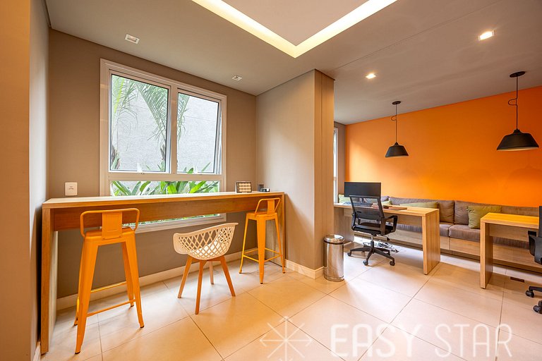 Easy Star - Charmoso studio no coração de Moema - TW01I