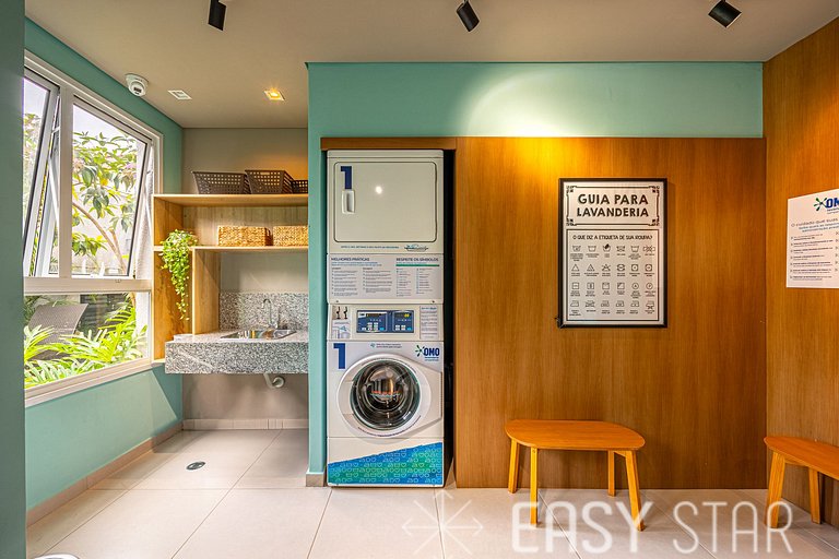 Easy Star - Charmoso studio no coração de Moema - TW01I