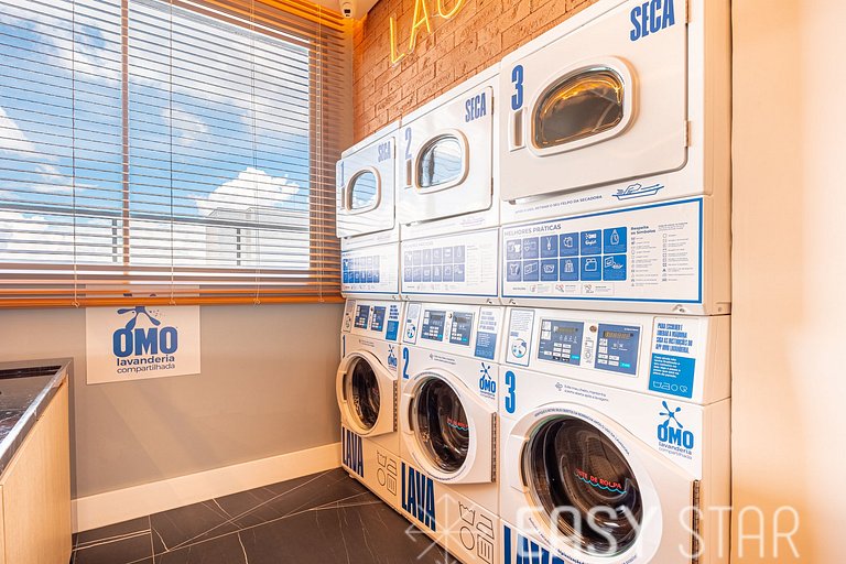 Easy Star - Hub Brooklin By EZ - Studio com Lazer completo n