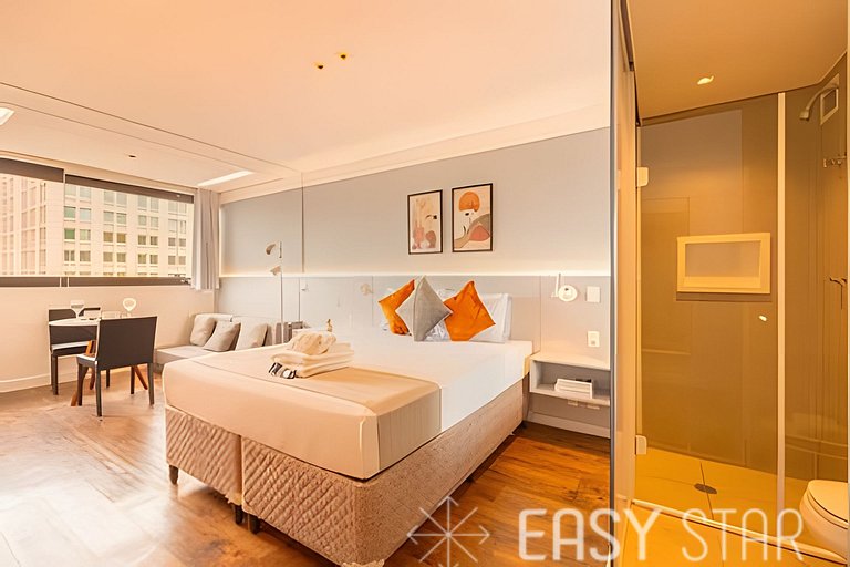 Studio com vaga próximo ao Insper na Vila Olímpia