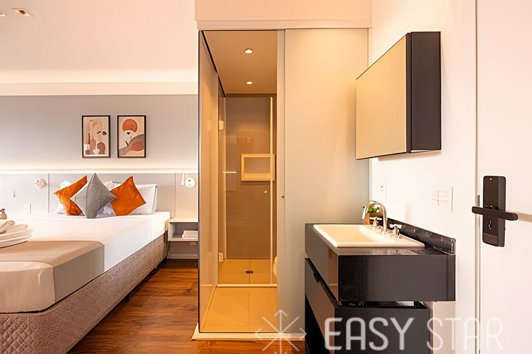 Studio com vaga próximo ao Insper na Vila Olímpia